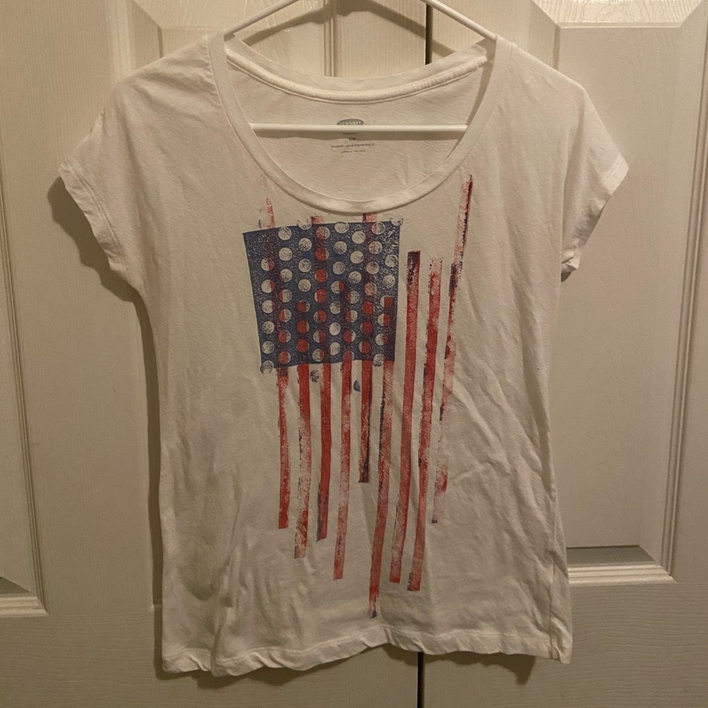 Old Navy American Flag Shirt